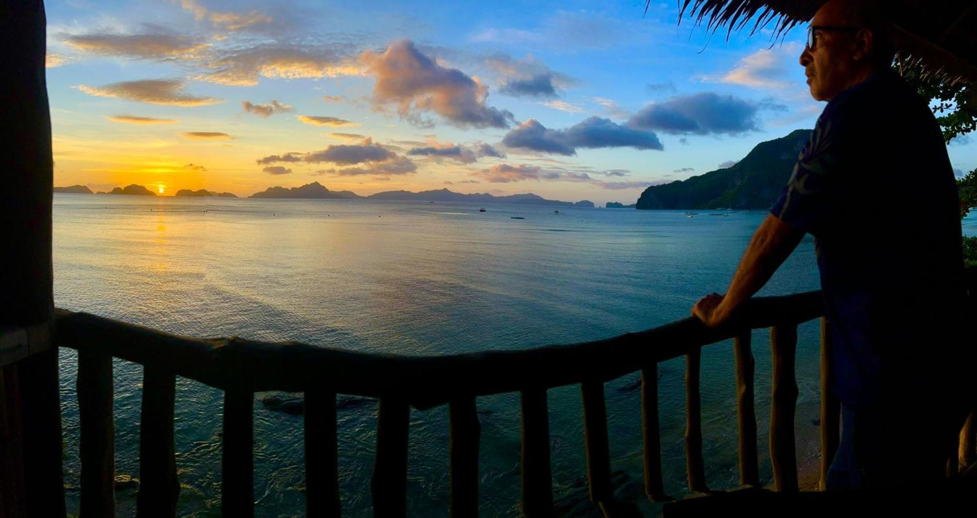 Hut Sunset Island View El Nido Exterior photo