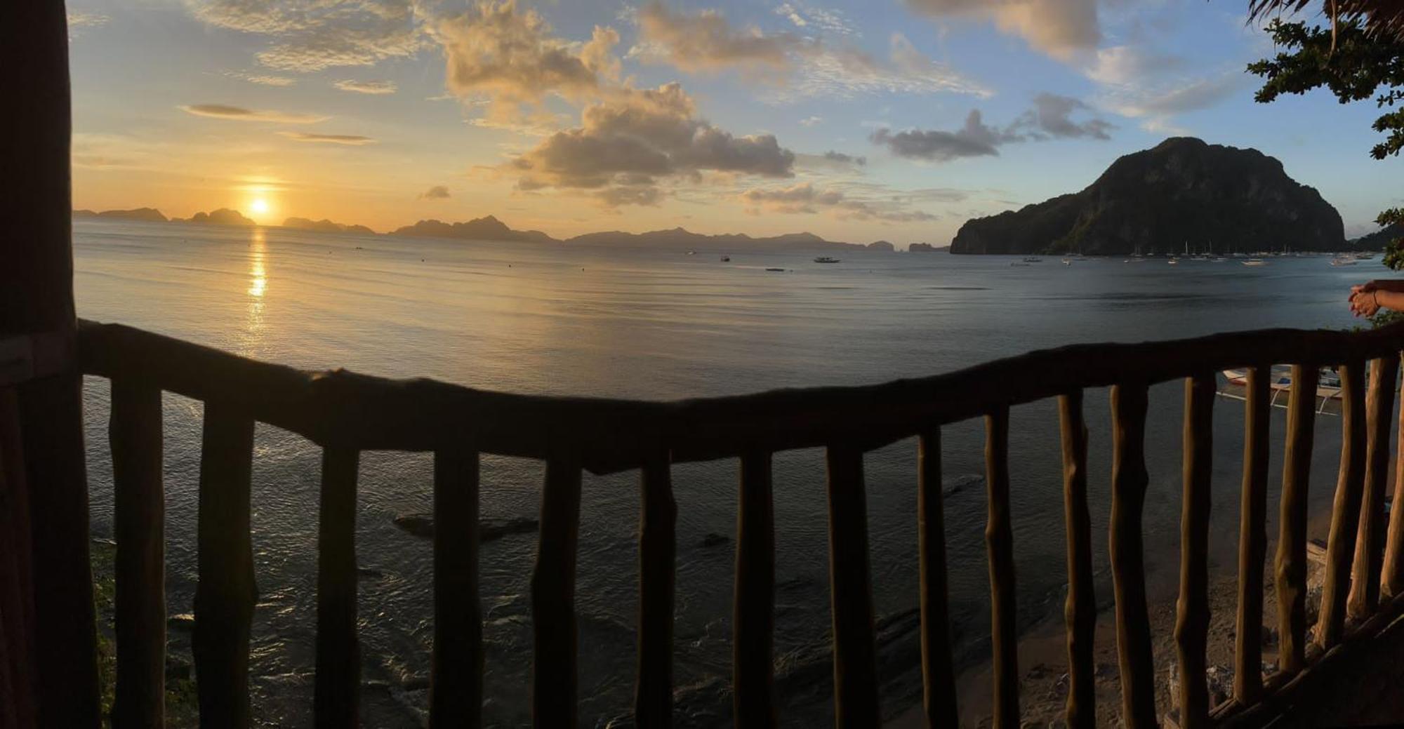 Hut Sunset Island View El Nido Exterior photo