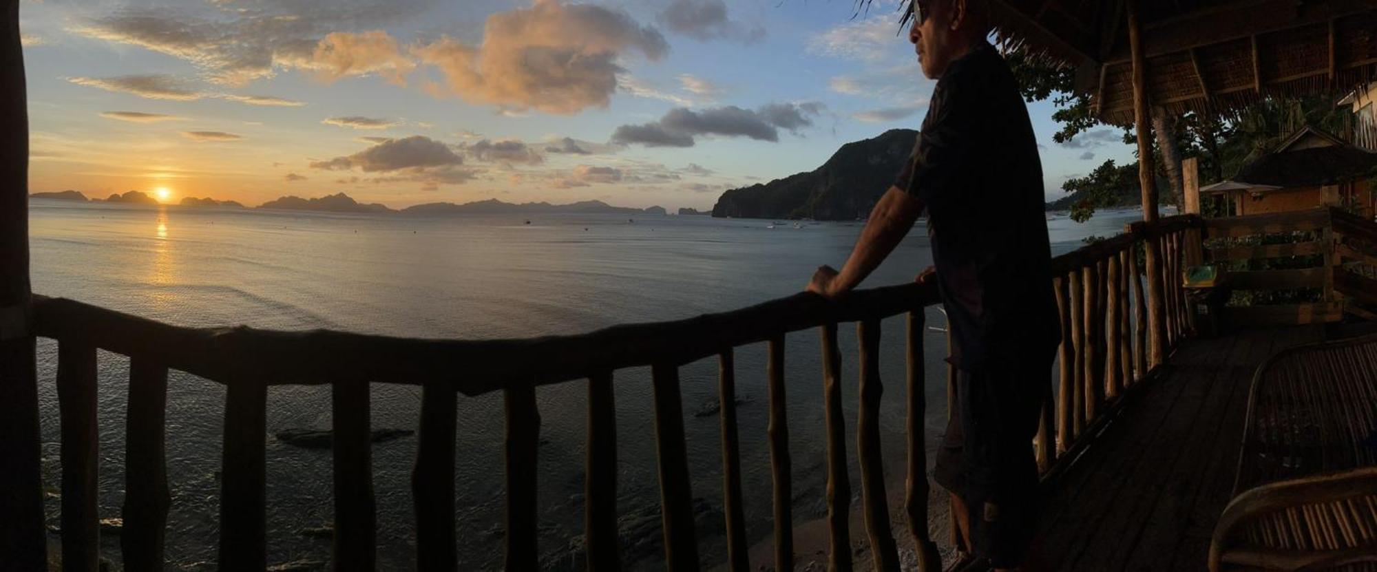 Hut Sunset Island View El Nido Exterior photo